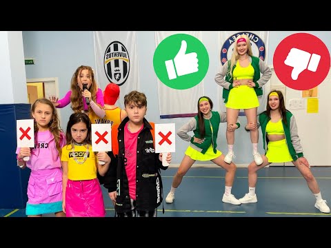 Видео: ШКОЛСКИ КАСТИНГ! 👍😍👎 Кога ће Amina изабрати за школски тим? | KiKiDo Campus Serbian