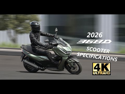 Видео: Технические характеристики скутера ZONTES 368 D 2026 года выпуска