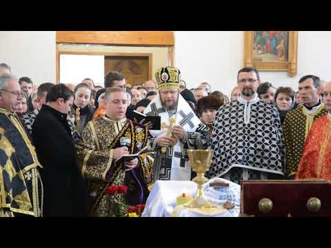 Видео: Похорон о. Василя Довганича - с. Драгово - 02.02.2018