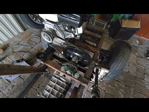 Видео: Минитрактор "классика", скоро выезд)))