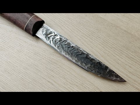 Видео: Делаем якут здорового человека. Линзовидная заточка на ZAG с двумя штангами (Стальные бивни, Х12МФ)