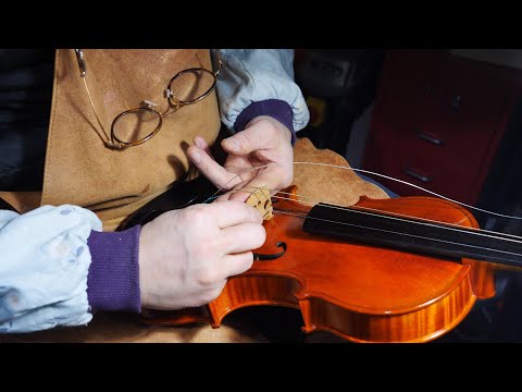 Видео: Как делают скрипки вручную в Корее