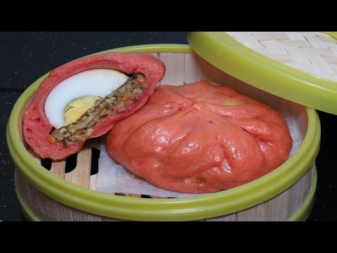 Видео: КИТАЙСКИЕ ПАРОВЫЕ БУЛОЧКИ с НАЧИНКОЙ рецепт вьетнамские Бань Бао Баоцзы Bánh bao Steamed Buns