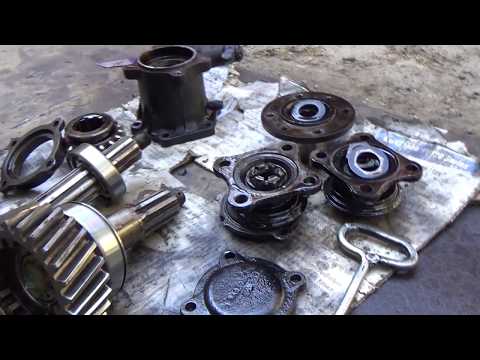 Видео: Газ-63 ремонт раздаточной коробки,часть №2 сборка.