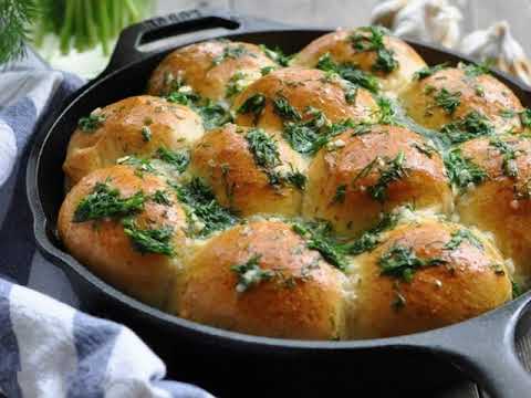 Видео: Пампушки с чесноком