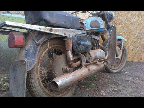 Видео: ОЖИВШИЙ ДВУХКОЛЁСНЫЙ МОНСТР СОРВАЛСЯ С МЕСТА!!! ВЗЯТЫЙ СО СВАЛКИ МЕТАЛЛОЛОМА!!!