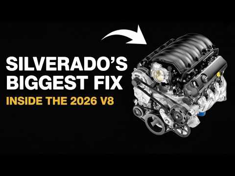 Видео: Внутри нового двигателя GM Gen VI V8: сердце Silverado 1500 2026 года