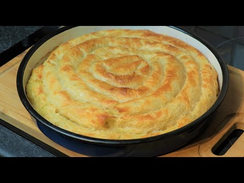 Видео: Бёрек из картофеля с готовой кожурой вкуснее и лучше, чем домашняя