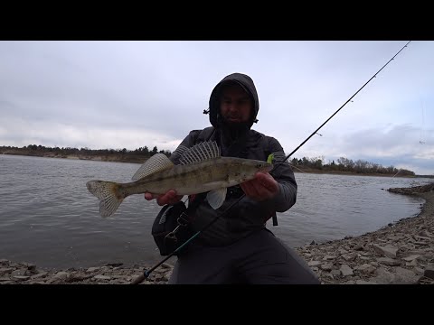 Видео: ПОДВЕРНУЛ НОГУ на рыбалке, но разве это остановит?! Рыбалка на СУДАКА С БЕРЕГА ВЕСНОЙ!