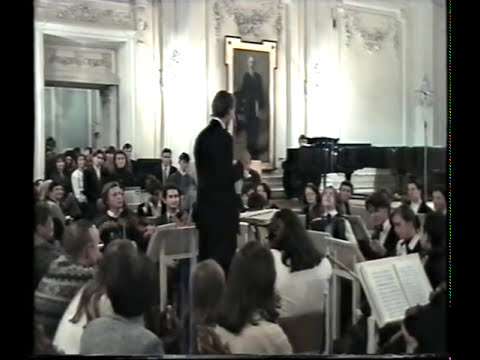 Видео: Капустник 1997  Питерская консерватория   Выход и увертюра  1