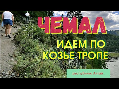 Видео: Чемал.  Козья тропа над Катунью
