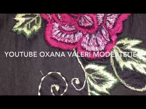 Видео: Машинная вышивка. Как настроить обычную швейную машинку на вышивку. Sticken mit der Nähmaschine.