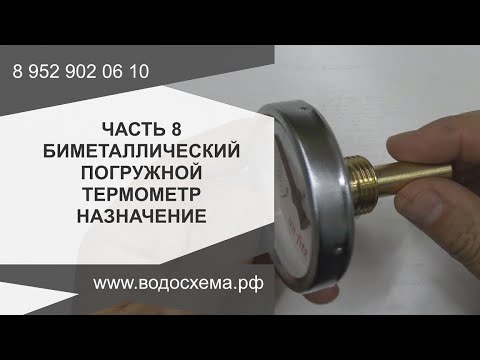 Видео: Часть 8. Термометр с погружной гильзой  Назначение.