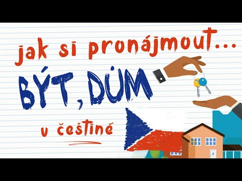 Видео: Урок 30. Как арендовать квартиру в Чехии Часть 1 | Аренда жилья на чешском | Разговорный чешский