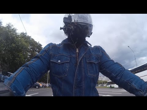 Видео: Обзор моей любимой мотокуртки - джинсовка Motocycletto