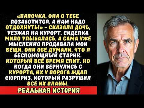 Видео: Дочь наняла мне сиделку, которая каждый день подливала мне в чай снотворное и обчищала дом.