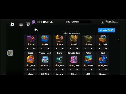 Видео: Открыл все кейсы с ботом в NFT Battle! NFT Battle Roblox