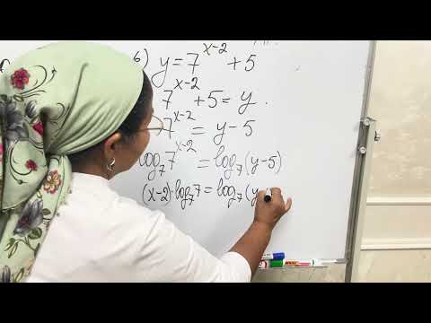 Видео: Обратная функция #4 log