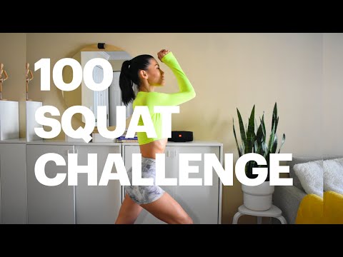 Видео: 100 squat challenge/ Өгзөг чангалах, томруулах дасгал - 100 squat хийх чалланж