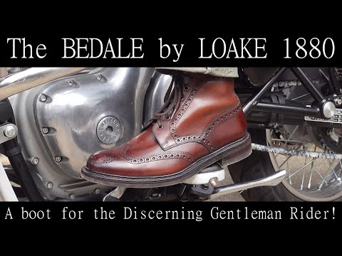 Видео: Легендарные LOAKE Bedale! Ботинки для искушённых джентльменов-мотоциклистов!