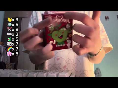 Видео: Асмр/asmr emoji challenge 💋