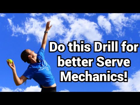 Видео: Одно простое упражнение для улучшения подачи в теннисе