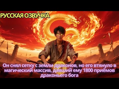 Видео: Он снял сетку с земли драконовноего втянуло в магический массив давший ему1800приёмов драконьегобога