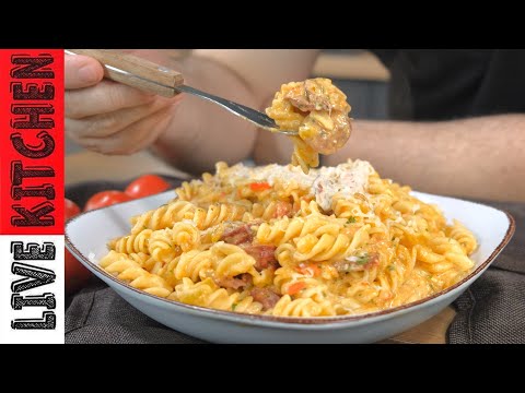 Видео: Эти греческие спагетти свели всех с ума! Дешево, быстро и вкусно! Вы будете делать это каждый день!