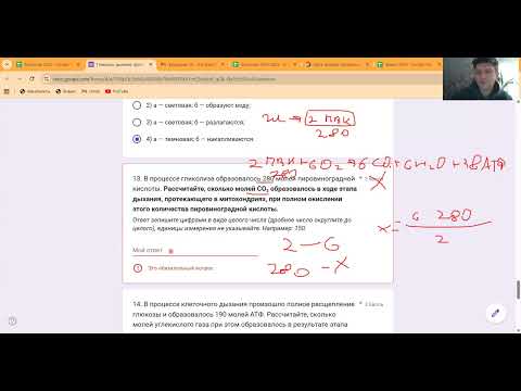 Видео: Подготовка к ЦТ по биологии. Разбор подборки по дыханию клеток и фотосинтезу