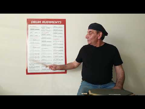 Видео: Барабанный рудимент #7 Five Stroke Roll