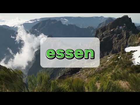 Видео: Учим Немецкий с произношением. Включите субтитры для перевода (перевод может быть не точным)