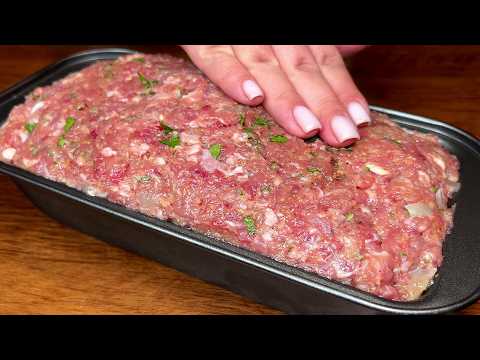 Видео: Вместо колбасы! Мясной хлеб в духовке! Так вкусно, все просят рецепт.