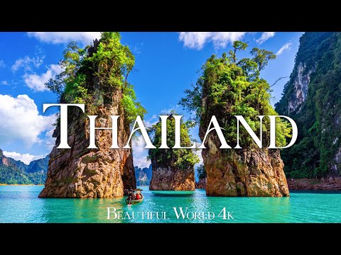 Видео: Thailand 4K Relaxation Film - Расслабляющая фортепианная музыка - природная пейзаж
