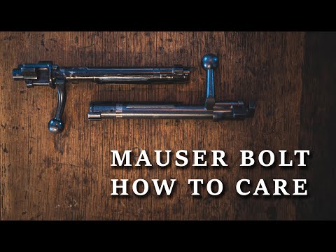 Видео: Разборка и уход за затвором шведского Маузера 98 и 96