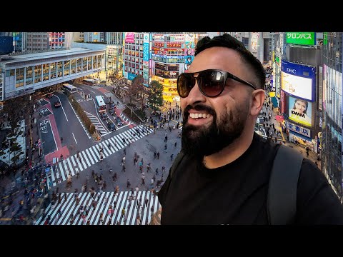 Видео: Сердце Токио, Япония 🇯🇵 (перекрёсток Сибуя)