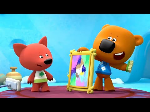 Видео: Ми-Ми-Мишки ✨ Портрет белой тучки ⭐ KEDOO Мультики для детей