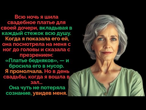 Видео: Я пришла в платье, которое дочь назвала «позором» — и заставила её пожалеть об этом!