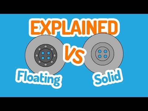 Видео: Объясняем разницу между плавающим и сплошным тормозным диском!
