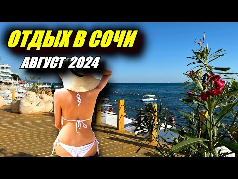 Видео: Отдых в Сочи. Август 2024. Приезд, обзор квартиры, пляжи Сочи