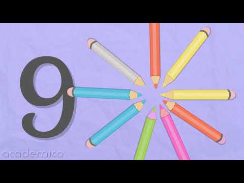 Видео: Число и цифра 9 - Математика 1 клас | academico