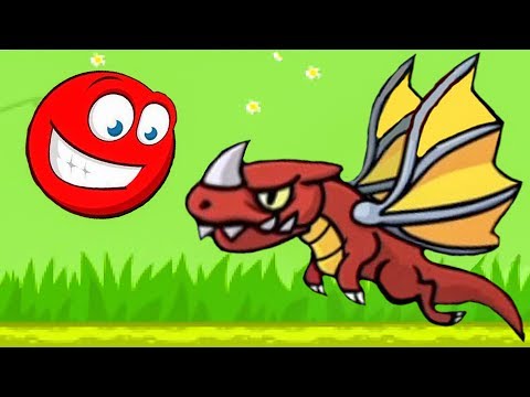 Видео: КРАСНЫЙ ШАР против ДРАКОНА. Мультик ИГРА для детей на Игрули TV. Red Ball Legend