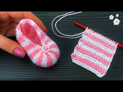 Видео: ВЯЗАНИЕ ОБУВИ ДЛЯ НОВОРОЖДЕННОГО