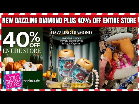 Видео: Bath & Body Works НОВИНКА ИЗ БРИЛЛИАНТОВ 💎 | ПЛЮС СКИДКА 40% НА ВЕСЬ МАГАЗИН | #bathandbodyworks