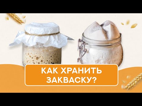 Видео: Почему ваша закваска умирает в холодильнике? Как сохранить живую закваску и вкусный хлеб надолго