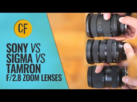Видео: Битва зумов f/2.8 Mark II: сравнение Sony, Sigma и Tamron 24-70 / 28-75 мм