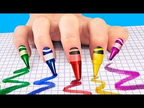 Видео: 14 лайфхаков для ногтей и маникюра