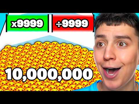 Видео: УМНОЖИЛ 1 ЕДУ ДО 10 000 000! СЮЖЕТНАЯ ИГРА! ПОПРОБУЙ НЕ ЗАЛИПНУТЬ!