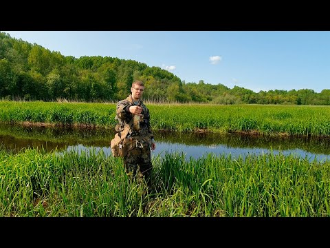 Видео: Вернулся на микроречку с ультралайтом! Щука атакует всё! Ловля на спиннинг в начале июня!