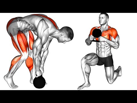 Видео: Настоящая сила после 30 (12 упражнений с гирей)