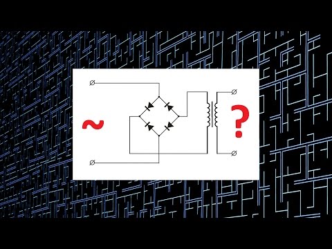 Видео: Что будет если подключить диодный мост к трансформатору!? - Опыт